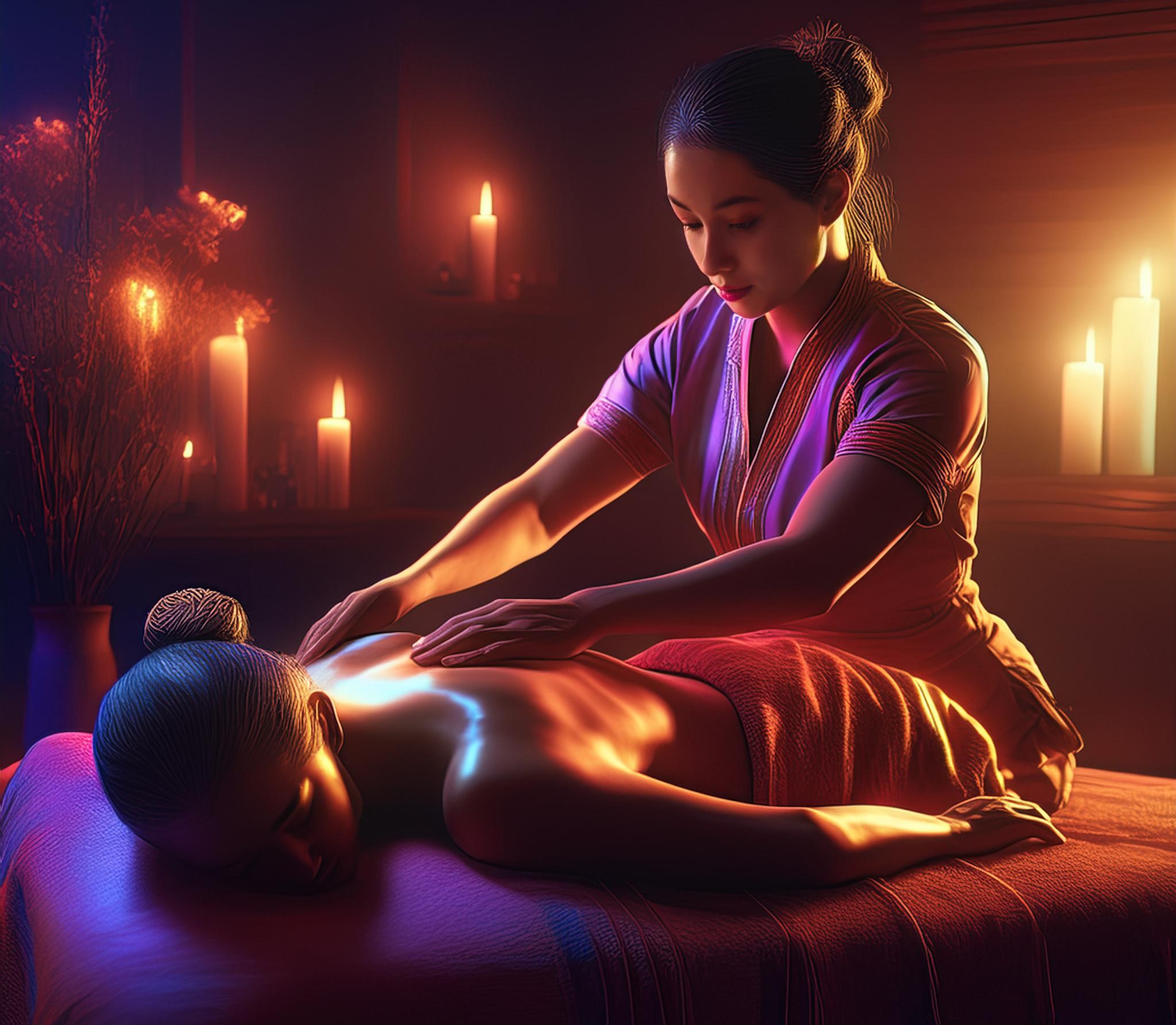 Thai Rücken/Nacken/Schulter Massage